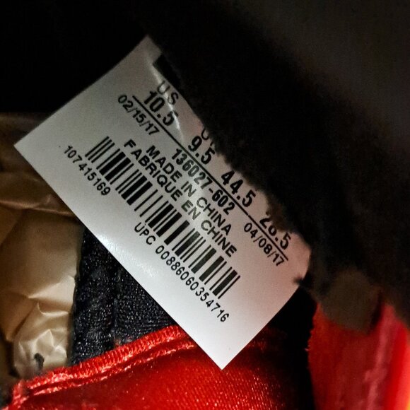 %Size 10.5 Men Nike Air Jordan 5 Retro Air Jordan Suede Retro Red AJ14 main image 7